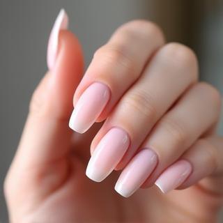 Example of acrylic nail extensions
